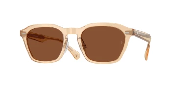 Oliver Peoples OV5593S R-11 0OV5593S style-color 176653 Champagne / Clay Lens