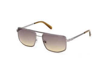 Guess GU00208 style-color 09B Shiny Satin Gunmetal / Shiny Gunmetal / gradient smoke gradient smoke Lens
