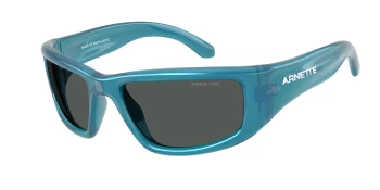 Arnette AN4358 ZYME 0AN4358 style-color 298687 Metallic Blue / Dark Grey Lens