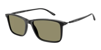 Giorgio Armani AR8218 style-color 50012A Black / Green Exclusive Lens