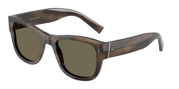 Dolce & Gabbana DG4338 style-color 3200/3 Green Havana / Brown Lens