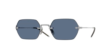 Oliver Peoples OV1353ST TK-13 0OV1353ST style-color 503680 Silver / Blue Lens