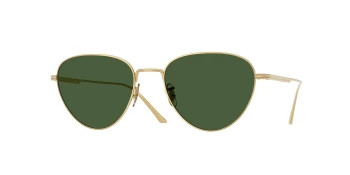 Oliver Peoples OV1357S 1991C 0OV1357S style-color 533271 Gold / Vibrant Green Lens