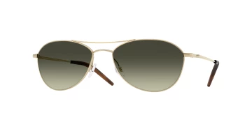 Oliver Peoples OV1358S AERO II 0OV1358S style-color 5035BH Gold / G-15 Gradient Lens
