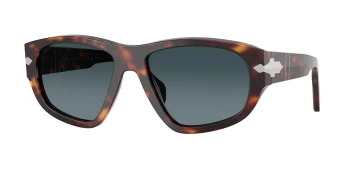 Persol PO0050S style-color 24/S3 Havana / Light Blue Gradient Dark Blue Lens
