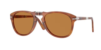 Persol PO0714SM STEVE MCQUEEN style-color 96/73 Terra Di Siena / Light Brown Lens