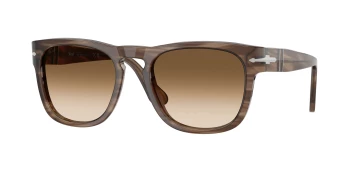 Persol PO3333S ELIO 0PO3333S style-color 120851 Striped Brown / Gradient Brown Lens