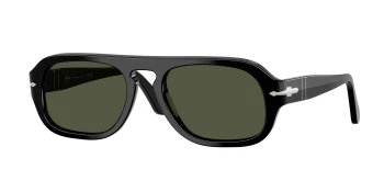 Persol PO3369S style-color 95/31 Black / Green Lens
