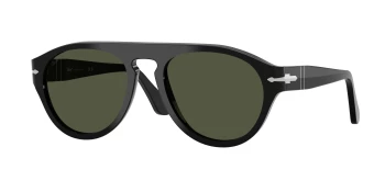 Persol PO3370S style-color 95/31 Black / Green Lens