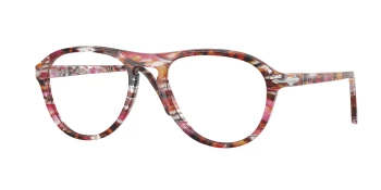Persol PO3371V LYNN 0PO3371V style-color 1220 Cyclamen / Khaki