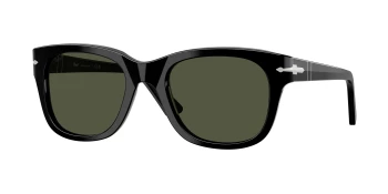 Persol PO3372S style-color 95/31 Black / Green Lens