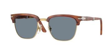 Persol PO3375S style-color 96/56 Terra Di Siena / Light Blue Lens