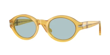 Persol PO3378S LORIS 0PO3378S style-color 204/56 Miele / Blue Vintage Lens