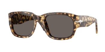 Persol PO3380S style-color 1056B1 Brown / Beige Tortoise / Dark Grey Lens