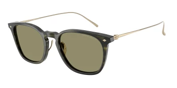 Giorgio Armani AR8226T style-color 62082A Striped Green / Green Lens