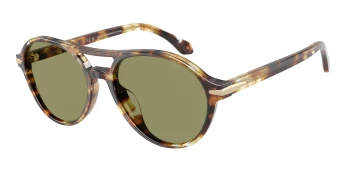 Giorgio Armani AR8236U style-color 623214 Yellow Havana / Green Lens