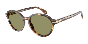Giorgio Armani AR8237F style-color 623214 Yellow Havana / Green Lens