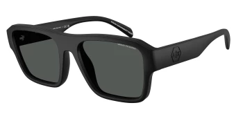 Armani Exchange AX4154SU style-color 807887 Matte Black / Dark Grey Lens
