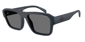 Armani Exchange AX4154SU style-color 837187 Matte Opal Blue / Grey Lens