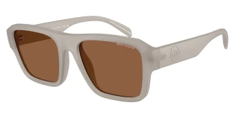 Armani Exchange AX4154SU style-color 8372OK Matte Opal Grey / Bronze Lens