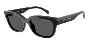 Armani Exchange AX4155SU style-color 815887 Shiny Black / Dark Grey Lens