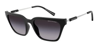 Armani Exchange AX4158S style-color 81588G Shiny Black / Gradient Grey Lens