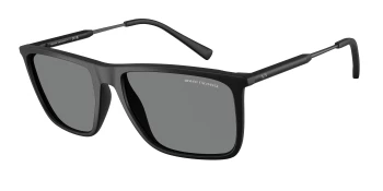 Armani Exchange AX4160SF style-color 807887 Matte Black / Dark Grey Lens