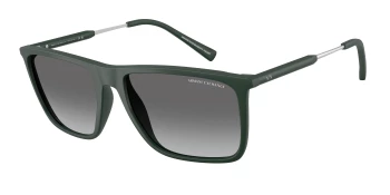 Armani Exchange AX4160S style-color 837911 Matte Dark Green / Gradient Grey Lens