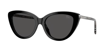 Burberry BE4457F style-color 416587 Black / Dark Grey Lens