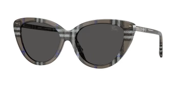 Burberry BE4457F style-color 416687 Check Lichen / Dark Grey Lens