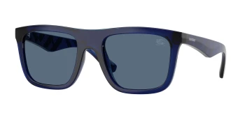 Burberry BE4458U style-color 411080 Blue / Dark Blue Lens