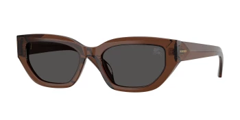 Burberry BE4463D style-color 411687 Brown / Dark Grey Lens