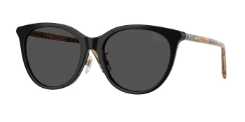 Burberry BE4464D style-color 416187 Black / Dark Grey Lens