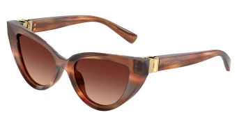 Dolce & Gabbana DG4497 style-color 322113 Striped Brown / Gradient Brown Lens