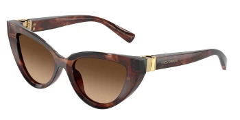 Dolce & Gabbana DG4497 style-color 322274 Dark Red Havana / Brown Gradient Lens