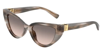 Dolce & Gabbana DG4497 style-color 34493B Striped Grey / Pink Gradient Grey Lens