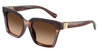 Dolce & Gabbana DG4498 style-color 322274 Dark Red Havana / Brown Gradient Lens