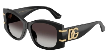 Dolce & Gabbana DG4501 style-color 501/8G Black / Grey Gradient Black Lens