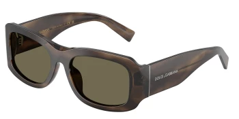 Dolce & Gabbana DG4503 style-color 3200/3 Striped Tobacco / Brown Lens