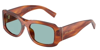 Dolce & Gabbana DG4503 style-color 322180 Striped Ginger / Blue Lens