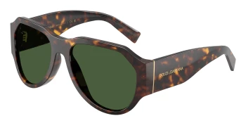 Dolce & Gabbana DG4504 style-color 502/71 Havana / Dark Green Lens