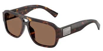 Dolce & Gabbana DG4506 style-color 502/73 Havana / Dark Brown Lens
