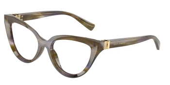 Dolce & Gabbana DG3414 style-color 3447 Striped Olive