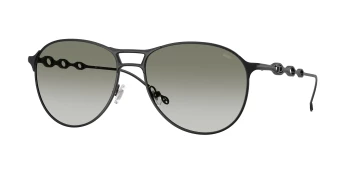 Diesel DL1009 style-color 10138E Powder Matte Black / Light Green Gradient Dark Green Lens