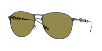 Diesel DL1009 style-color 1027/2 Brushed Grey Blue Matte / Green Lens
