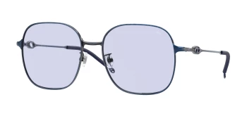 Diesel DL1010D style-color 102476 Brushed Antique Blue / Light Blue Lens