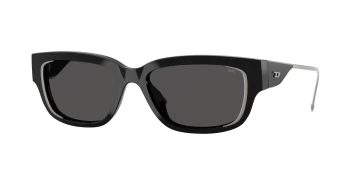 Diesel DL2002MU style-color 701/87 Shiny Black / Dark Grey Lens