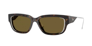 Diesel DL2002MU style-color 713/73 Shiny Dark Havana / Brown Lens