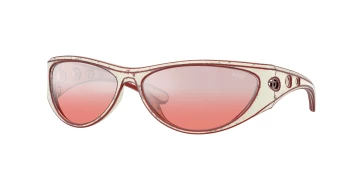 Diesel DL3004U style-color 20107E White Barrelling Red / Gradient Mirror Red Lens