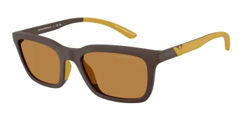 Emporio Armani EA4249U style-color 625893 Matte Brown / Light Brown Lens